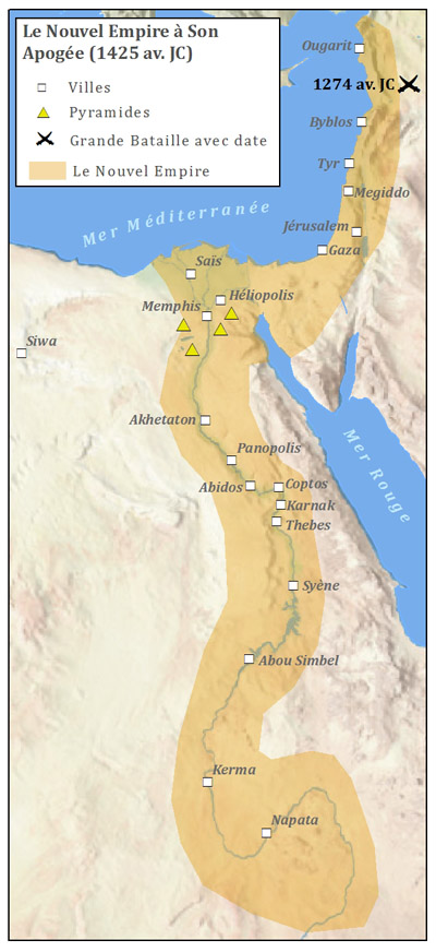 Egypte Ancienne carte