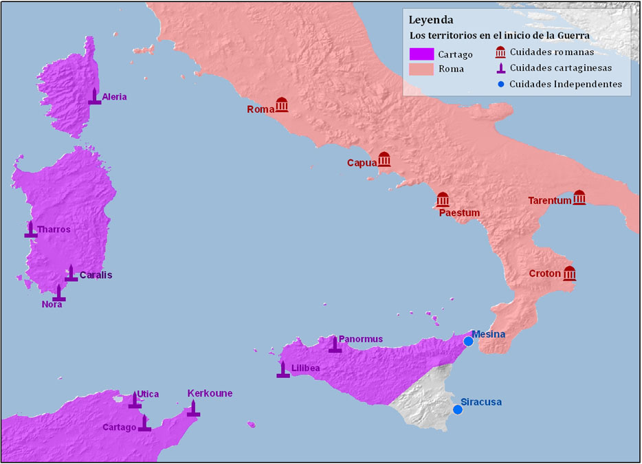 La Primera Guerra P&uacute;nica