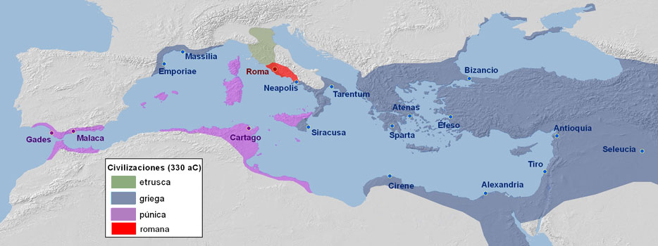 La conquista romana del Mediterr&aacute;neo